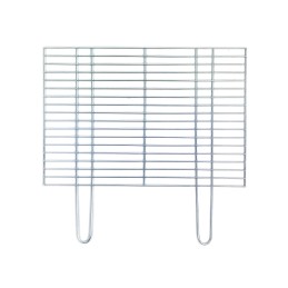 Grilio grotelės 54x34, chromuotos