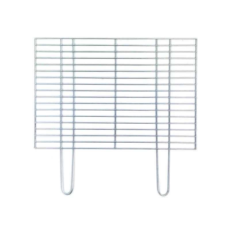 Grilio grotelės 54x34, chromuotos