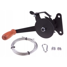 Šone tvirtinama grilio ritė