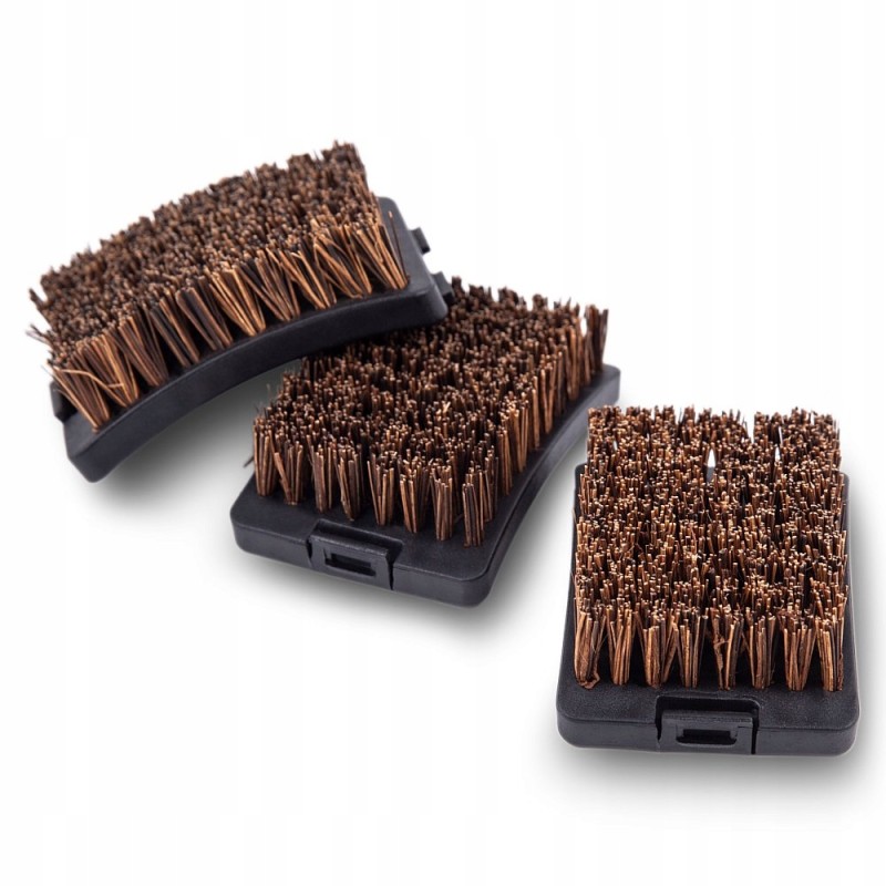 Broil king - keičiamos šepetėlio galvutės - 3 vnt.