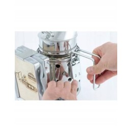 Universalus laikiklis bitininkystės dulkių siurbliams