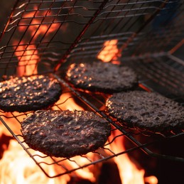 ⭐ grilio grotelės 34 x 22 x 58 cm uždaros grotelės ⭐