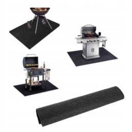 Židinio grilio kilimėlis yra puikus būdas apsaugoti veją ar plyteles nuo įkaitusių anglių ir riebalų dėmių, atsiradusių kepant a