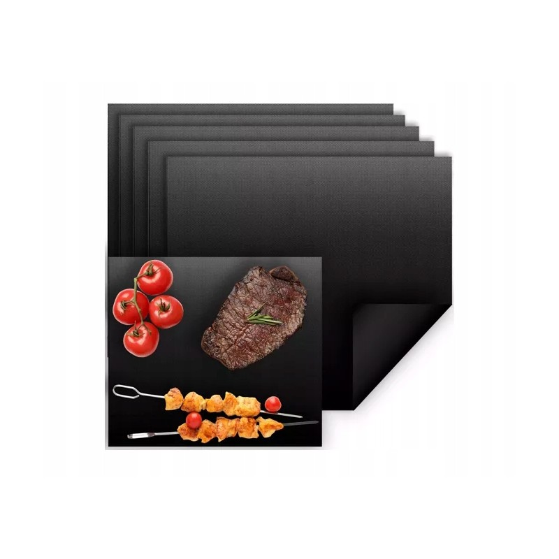 Grilis/orkaitės kilimėlis, rinkinyje 5 vnt