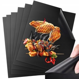 Tefloninis kilimėlis grilio kepimo skardoms 6 vnt