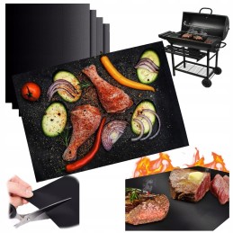 Tefloninio grilio kilimėlio grilio padėklo kepimas orkaitės skardoje