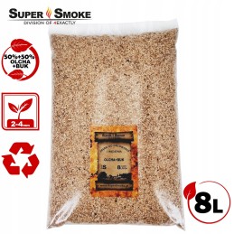 Super dūmų alksnio rūkymo traškučiai 8 litrai dydis:s stipri folija