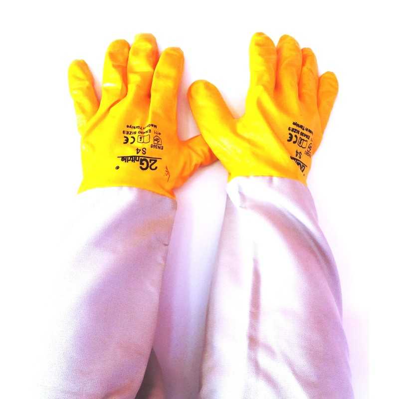 Ilgos bitininkavimo pirštinės