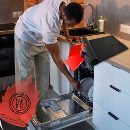 Tefloninio kilimėlio grilio kilimėlis kepimui daugkartinio naudojimo bbq padėklas 5 vnt