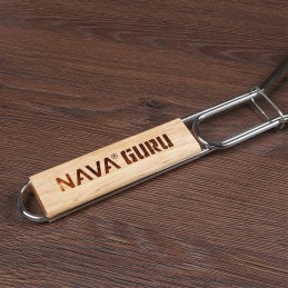 Žuvies kepimo grotelės, uždaros, metalinės, plieninės grotelės