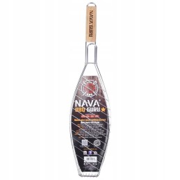 Žuvies kepimo grotelės, uždaros, metalinės, plieninės grotelės