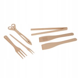 ️ Grilio reikmenys žnyplės šakės žirklės mentelės