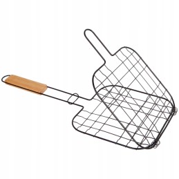 Grilio krepšelis, grotelės, grotelės žuviai, mėsai, daržovėms