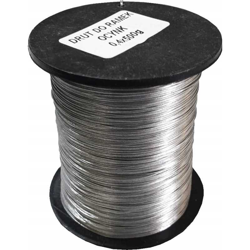 Siūlome rėmo vielą 0,4 mm - 500 g, cinkuotą - ant raudonos arba juodos ritės suvyniotą vielą - labai gerai!