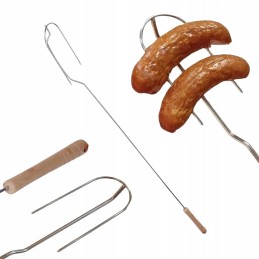 Šakutė grilio židiniui 100 cm