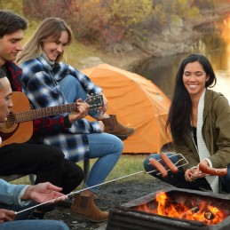 Šakutė grilio židiniui 100 cm