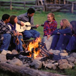 Šakutė grilio židiniui 100 cm