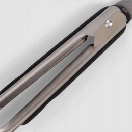 Nerūdijančio plieno virtuvinės grilio žnyplės 30cm grotelės