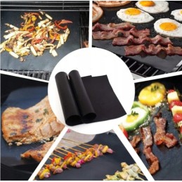 Tefloninis grilio kilimėlis Tefloninis grilis 33x40cm 3 vnt