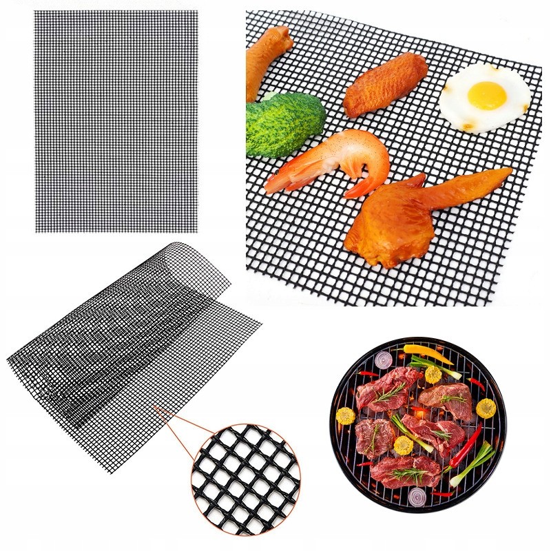 Grilio kilimėlio tinklinis nepridegantis padas