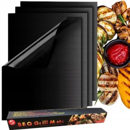 ⭐️4 x tefloninis kepimo kilimėlis, grilio padėklas, daugkartinis grilio kilimėlis⭐️