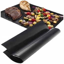 ⭐️4 x tefloninis kepimo kilimėlis, grilio padėklas, daugkartinis grilio kilimėlis⭐️