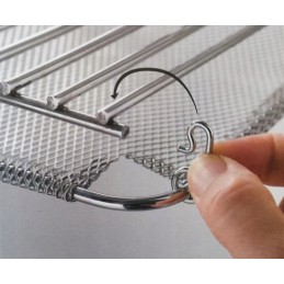 Sustabdykite liepsnas** ugniai atsparus grilio tinklelis