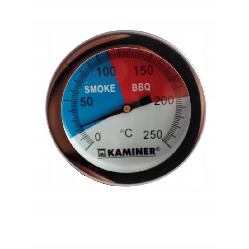 Rūkyklos grilio termometras, nerūdijančio plieno termometras iki 250 laipsnių