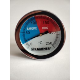 Rūkyklos grilio termometras, nerūdijančio plieno termometras iki 250 laipsnių