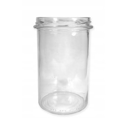 Masono stiklainiai stiklinis indelis medaus uogienei 0,545l 545ml fi82 6 kabliukų rinkinys 8 vnt.