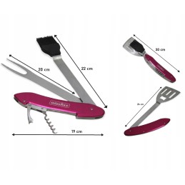 Daugiafunkcinių kepsnių kepsnių rinkinys 30 cm