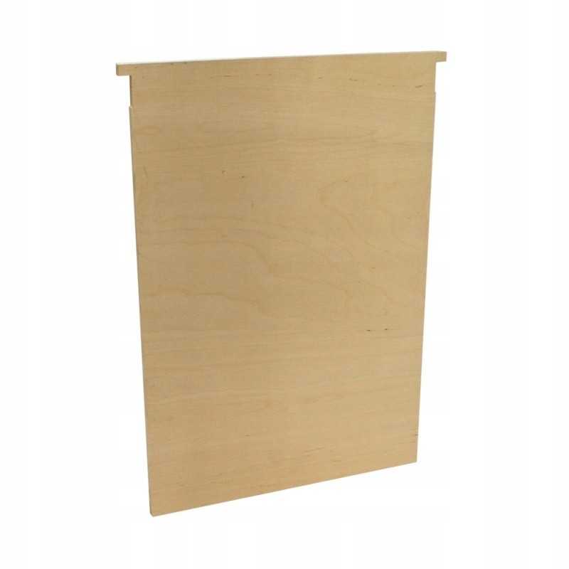 Išplečiama vertikali medinė pertvara Varšuvoje