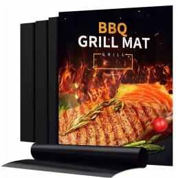 Tefloninis grilio kilimėlis kepimui, 4 vnt., išmatavimai 40x33cm