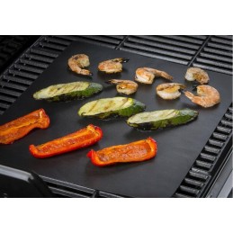 Tefloninis grilio kilimėlis kepimui, 4 vnt., išmatavimai 40x33cm