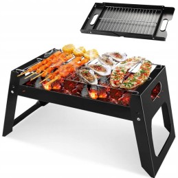 Sulankstoma turistinė kempingo kepsninė, nešiojamas anglies kepsninė sodo stovyklavimui