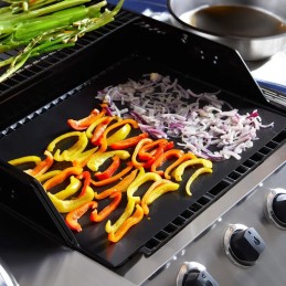 5x tefloninių grilio kilimėlių rinkinys 40 x 33 cm