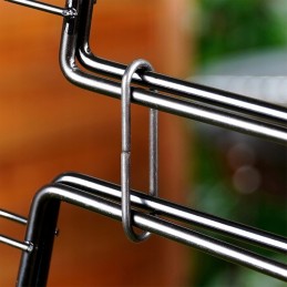 Grilio grotelės mėsai, mėsainiams ir daržovėms kepti, uždaros, plieninės grilio grotelės