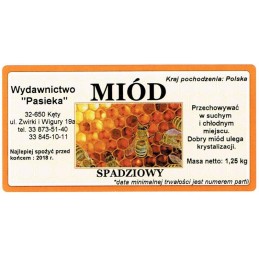 Medaus etiketės suasmenintos pavadinimu en12