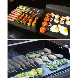 3x tefloninis kepimo kilimėlis, daugkartinio naudojimo grilio padėklas orkaitei