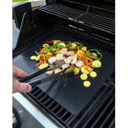 3x tefloninis kepimo kilimėlis, daugkartinio naudojimo grilio padėklas orkaitei