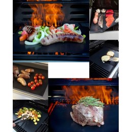 3x tefloninis kepimo kilimėlis, daugkartinio naudojimo grilio padėklas orkaitei