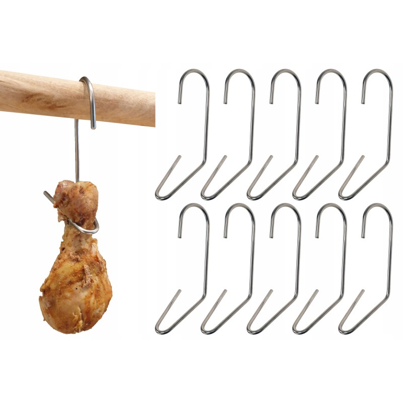 H-311 kabliukai paukštienos blauzdelių rūkymui 10 vnt