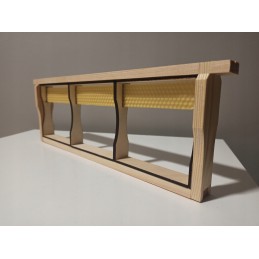 Didžiosios Lenkijos pjūvis rėmas + nemokamas graviravimas, 10+1, sekcinis medus