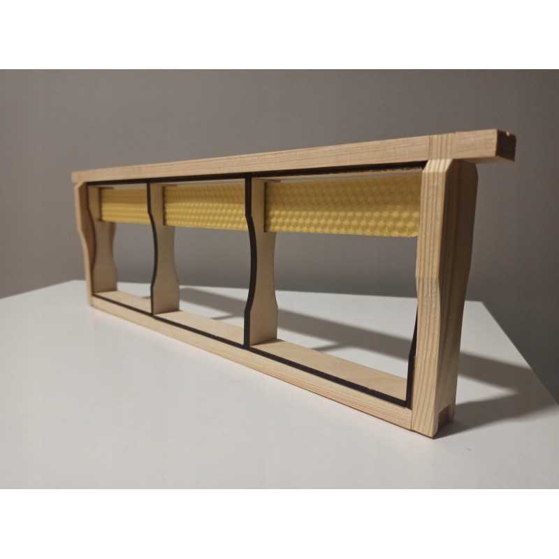 Didžiosios Lenkijos pjūvis rėmas + nemokamas graviravimas, 10+1, sekcinis medus