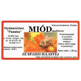 Medaus etiketės suasmenintos pavadinimu en10