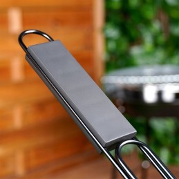 Grilio grotelės mėsai, mėsainiams ir daržovėms kepti, uždaros, plieninės grilio grotelės