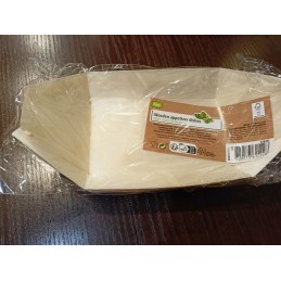 Medinės pirštinės valtelės 12x6,5cm 100 vnt.