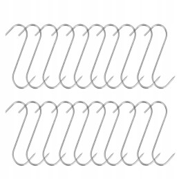 20 x rūkymo kabliukai žuvies mėsai nerūdijančio plieno rūkymo kabliukai 15cm