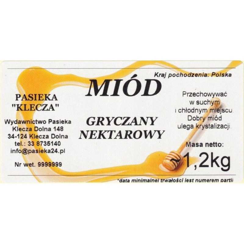 Medaus etiketės suasmenintos pavadinimu en18