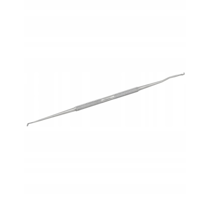 dvipusis nerūdijančio plieno šaukštas lervoms pernešti